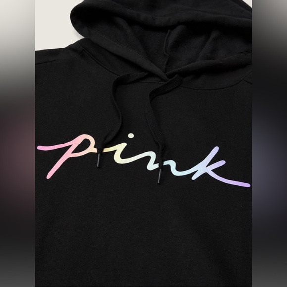 Victoria’s Secret Pink Ombré Logo, Size Large - Picture 2 of 4